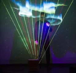 Laserharp Saxophonie