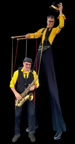 Saxophonie als Marionette